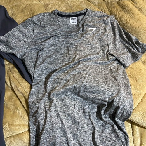 Gymshark t-shirt new, gray, size M