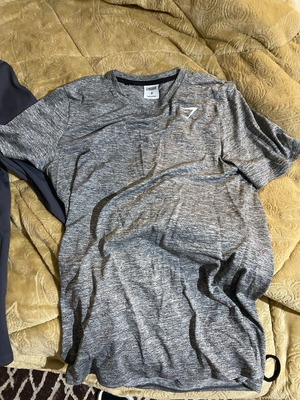 Gymshark t-shirt new, gray, size M
