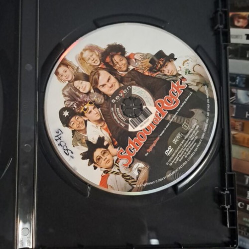 School of Rock DVD used, original collectible with Greek subtitles