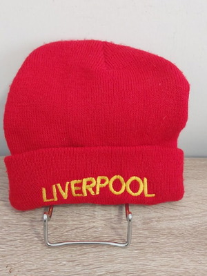 Liverpool beanie like new, red, authentic