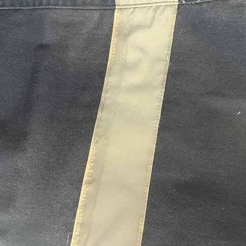 ROLY men's work cargo pants, dark blue, high visibility