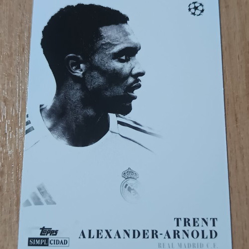 Topps Simplicidad 2025-26 Trent Alexander-Arnold Real Madrid card