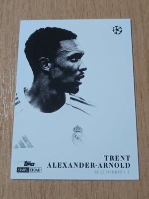 Topps Simplicidad 2025-26 Trent Alexander-Arnold Real Madrid card