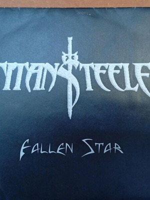 Titan Steele Fallen Star Red Steele 7' vinyl like new, metal