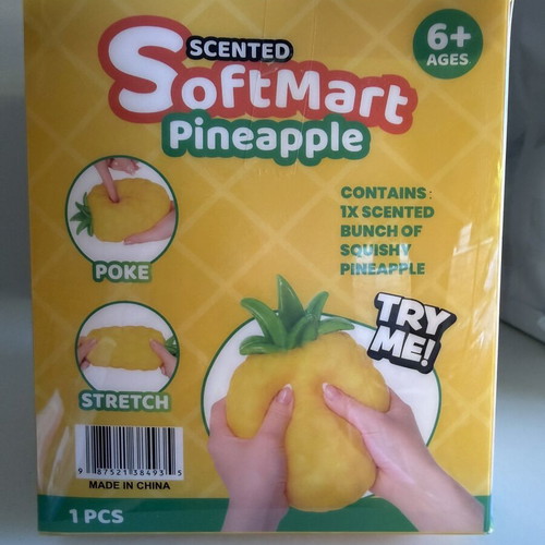 Squishy huge pineapple toy, 1 piece