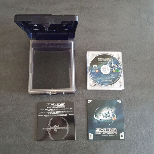 Star Trek Deep Space Nine Season 1 DVD used, 6 discs, no Greek subtitles