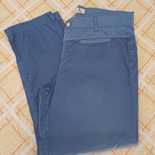 Sarah Lawrence jeans long blue women's pants used, size L