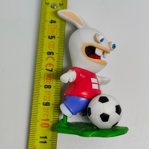 Rabbids Ubisoft Football Player Figure like new