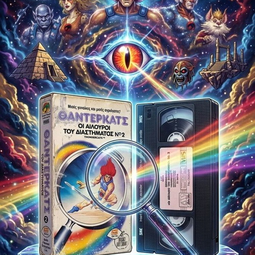 Thundercats: The Space Cats No 2 VHS like new, dubbed