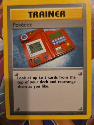Pokédex Pokemon TCG vintage like new