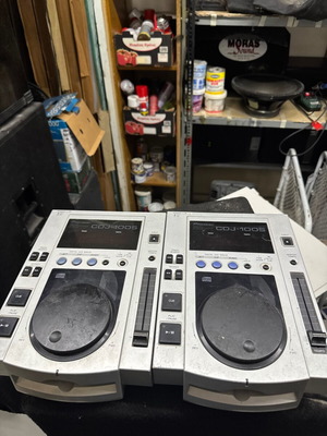 Pioneer CDJ-100S Vintage DJ CD Players set of 2 used