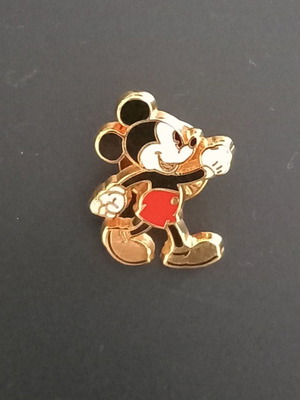 Συλλεκτικό pin Mickey Mouse Disney σαν καινούργιο, χρυσό