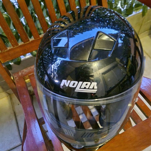 Nolan helmet used, size S