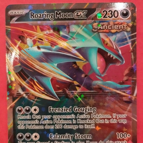 Roaring Moon ex SVP-067 Black Star Promo Cosmos Holo Pokemon new