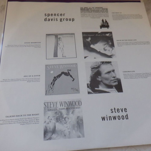Steve Winwood Keep On Running vinyl used, German pressing