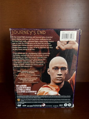 Kung Fu Season 3 DVD, complete, English Spanish French