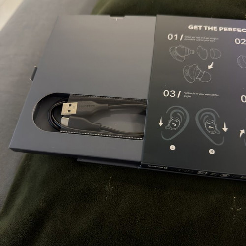 Soundcore 3 Pro wireless earbuds with charging case