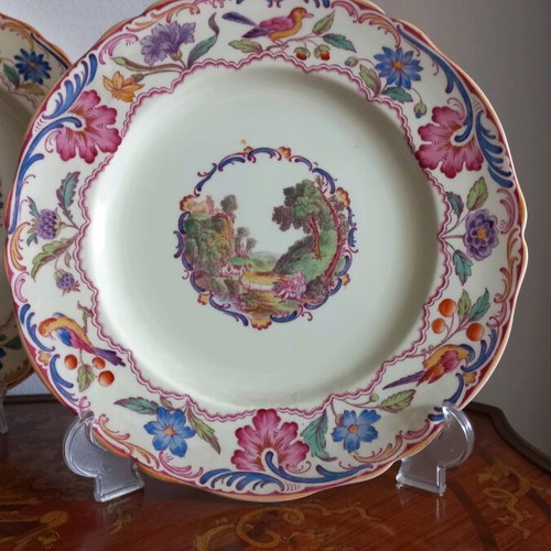 Copeland SPODES 1929 plate pair like new