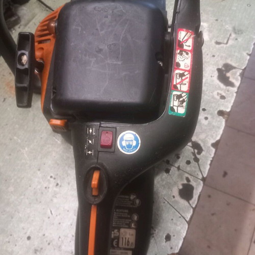 Hanseatic mks 3835 chainsaw used, 38 cc