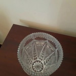 Large crystal vase like new