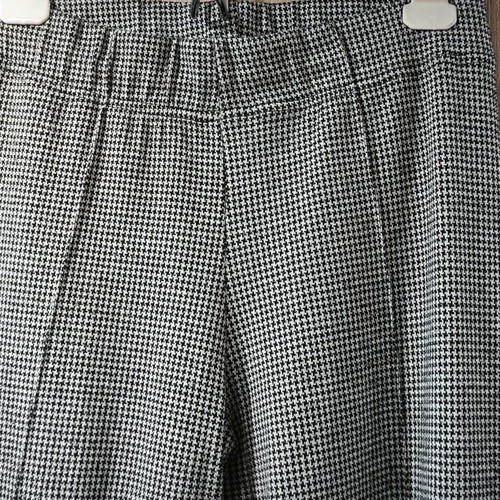 Elegant leggings like new, black and white, size M