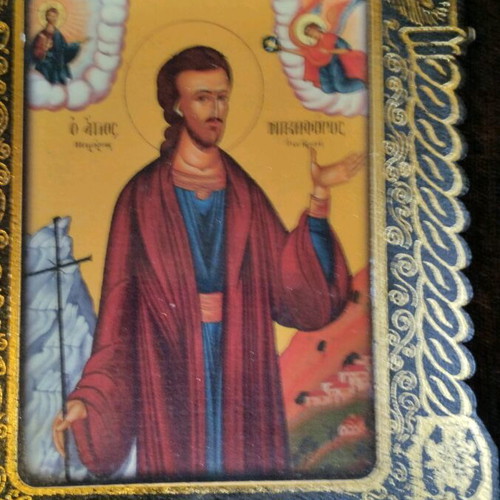 Religious icons used, pack of 6, blessing from monasteries and churches