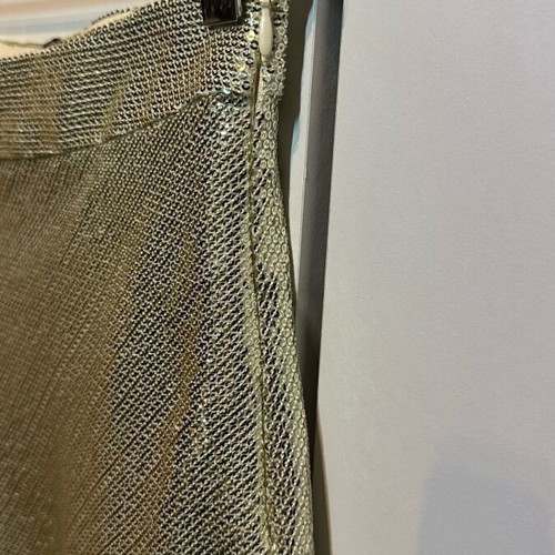 Zara skirt new with mini sequins gold and silver