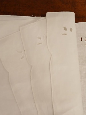 Table napkin set new, 4 pieces 29x29 cm