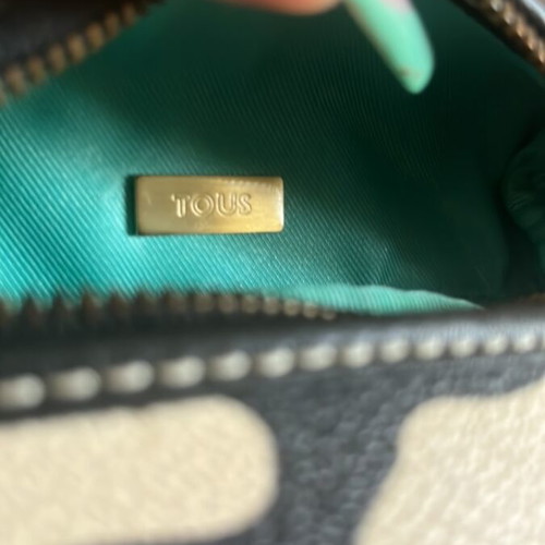 Tous crossbody bag like new, black and beige