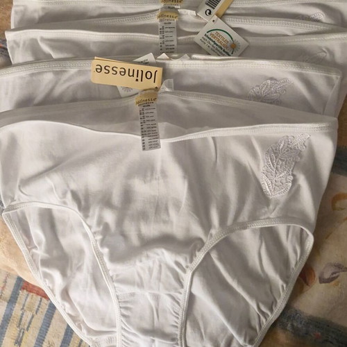 Underwear set size 48/50, 4 pieces, new, white