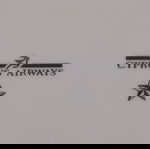  Cyprus airways παλιό διαφημιστικό κεραμικό μπολ