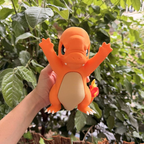 Pokémon Charmander window figure like new, inspired by promo card