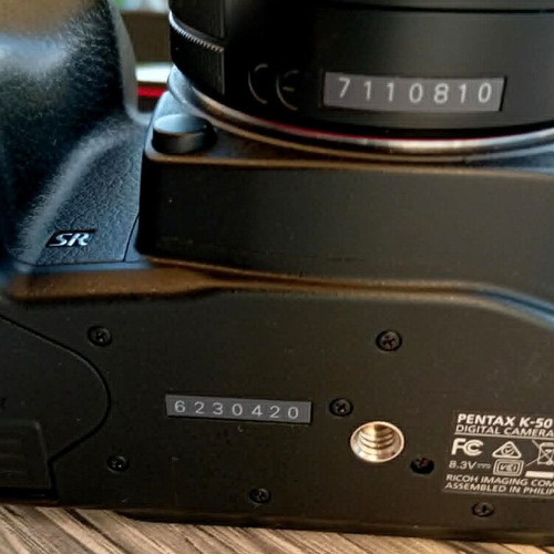 Pentax K-50 digital camera with Pentax 18-55mm zoom lens like new