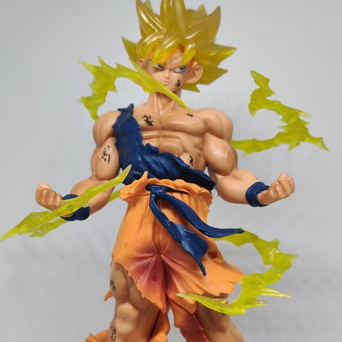 Son Goku Super Saiyan figure 16cm like new, Dragon Ball collectible