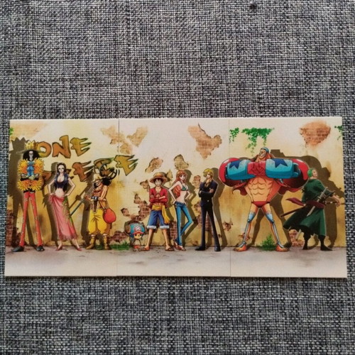One Piece Epic Journey puzzle cards new, Straw Hat Crew 40-42