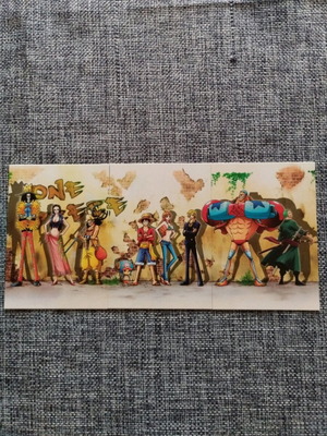 One Piece Epic Journey puzzle cards new, Straw Hat Crew 40-42