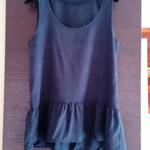 Zara women's blouse blue like new, size XS