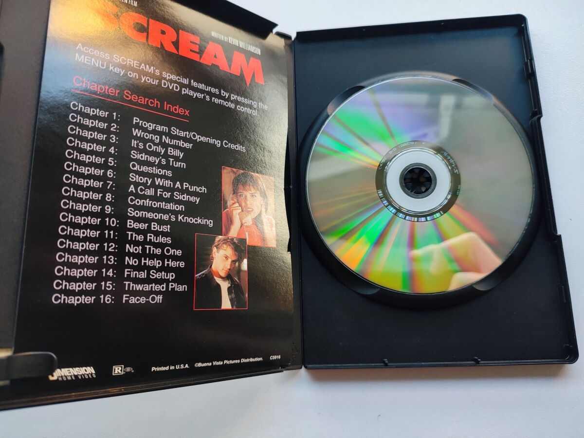Scream 1 DVD like new, wide screen - € 14,99 - Vendora.cy