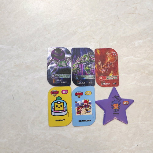 Metal caps used, pack of 6 pieces