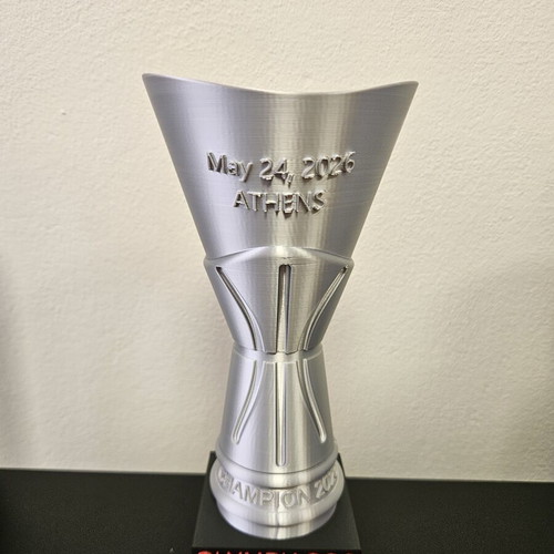 Euroleague 2026 Olympiacos Champion collectible trophy 30 cm