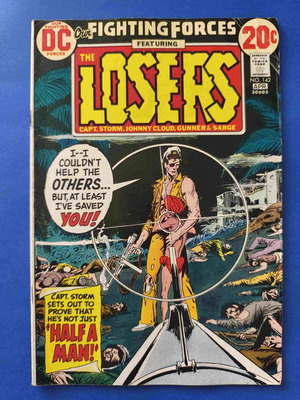 Our Fighting Forces 142 comic book used, English