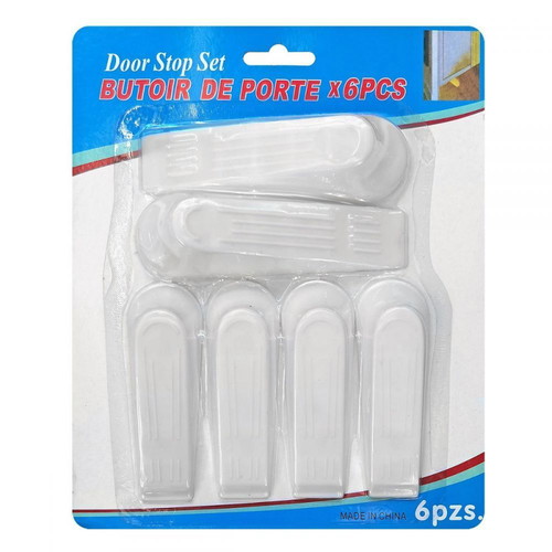Door stop wedges new, set of 6 pieces