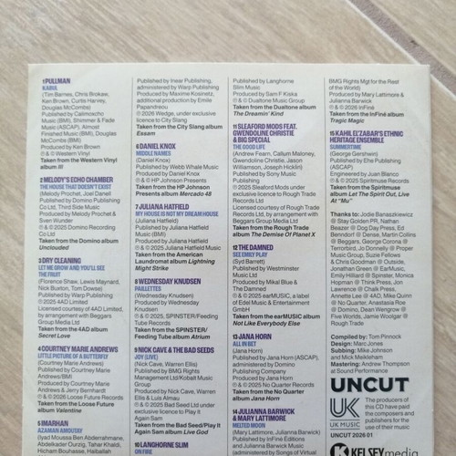 Music For Pleasure CD used, 15 tracks from the month's best releases 2025