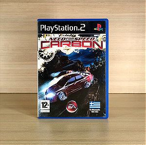 Need for Speed Carbon PS2 ελληνικό κομπλε με manual