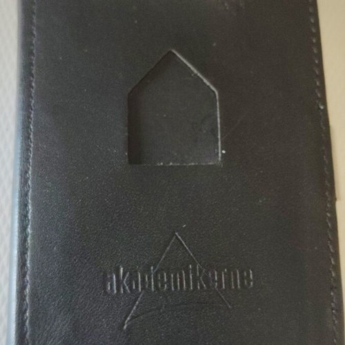 Wallets for cards like new, set of 2, black