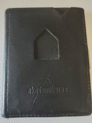 Wallets for cards like new, set of 2, black