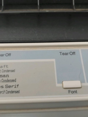 Epson LX-300+ II dot matrix εκτυπωτής σαν καινούργιος
