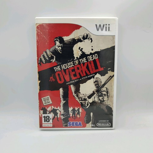 Overkill - The House of the Dead Nintendo Wii μεταχειρισμένο, λειτουργικό και πλήρες