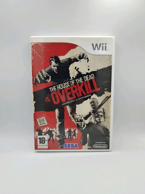 Overkill - The House of the Dead Nintendo Wii μεταχειρισμένο, λειτουργικό και πλήρες