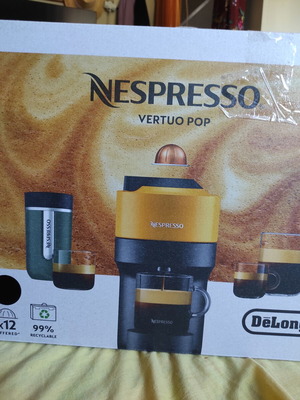 Nespresso Vertuo Pop coffee machine, black